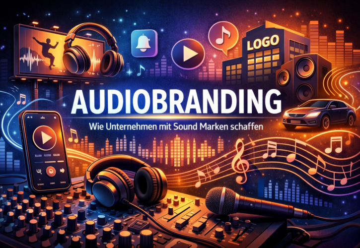 Audiobranding: Wie Unternehmen mit Sound Marken schaffen – Einsatz von Musik & Klang in Werbung, Apps und Corporate Identity.