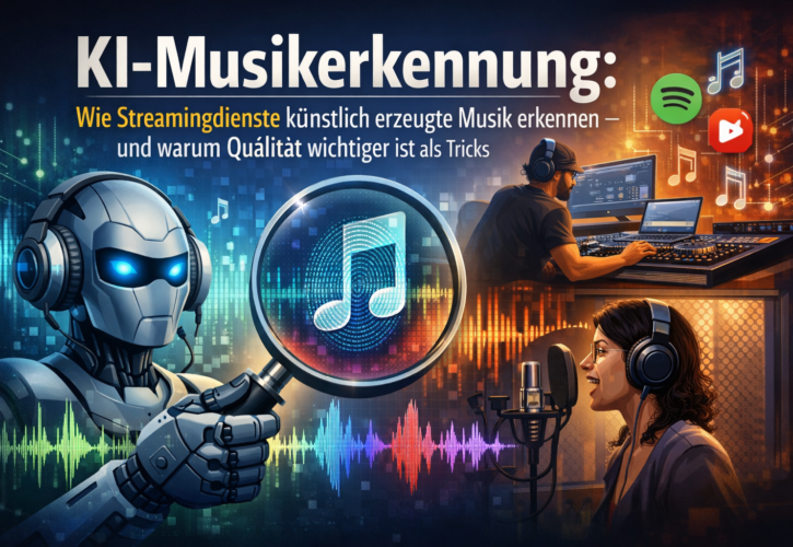 KI-Musikerkennung: Wie Streamingdienste künstlich erzeugte Musik erkennen – und warum Qualität wichtiger ist als Tricks