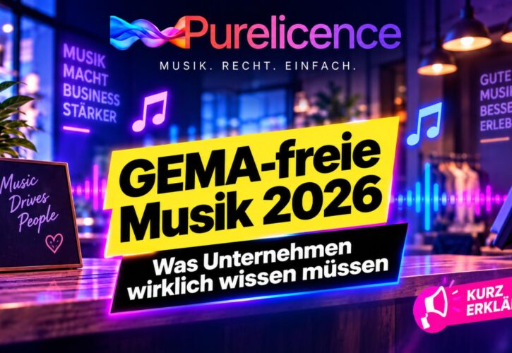 GEMA-freie Musik 2026: Was Unternehmen wissen müssen – Rechte, Nachweise, Lizenzen und Praxisfallen!